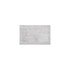 100% Cotton Tufted 3000GSM Reversible Bath Rug Grey 21x34"