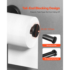 Toilet Paper Holder Fits Mega Rolls Wall Mounted Toilet Roll Tissue Holder