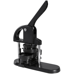 Button Maker, 1/1.25/2.28 inch(25/32/58mm) 3-IN-1 Pin Maker, with 300pcs Button Parts, Button Maker Machine with Panda Magic Book, Ergonomic Arc Handle Punch Press Kit, For Children DIY Gifts