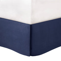 7 Piece Cotton Printed Comforter Set Indigo Cal King