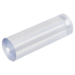 Clear PVC Strip Curtain, 84 in Height x 36 in Width x 0.08 in Thickness, 6 PCS Walk in Freezer Cooler Curtain Strips, Thermal Insulating Plastic Door Strips for Warehouse, Freezer, Garage Doors