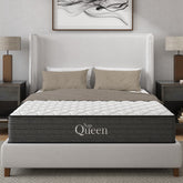 NapQueen Victoria 10 Inch Queen Cooling Gel Hybrid Mattress, CertiPUR-US Certified, Made in USA