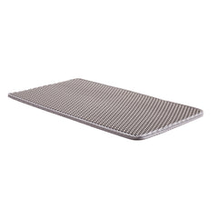 Cat Litter Trapping Mat 24 x 15 in Double Layer Honeycomb Non-Slip & Urine-Proof