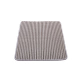 Cat Litter Trapping Mat 24 x 15 in Double Layer Honeycomb Non-Slip & Urine-Proof