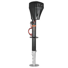Electric Trailer Jack 5000 lbs Power Tongue Jack for RV Trailer & Camper Black