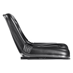Universal Tractor Seat, Lawn Mower Seat with Micro Switch and Drainage Holes, 6.3-11.8 inch Extended Slot Tractor Seat for Tractor Loader Excavator
