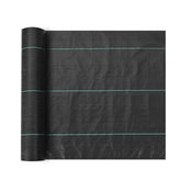 4FTx300FT Premium Heavy Duty Weed Barrier Landscape Fabric, 3.2OZ Woven Geotextile Fabric Under Gravel, High Permeability for Weed Blocker Weed Mat, Driveway Fabric, Weed Control Garden Cloth