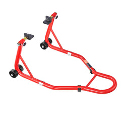 Motorcycle Stand Lift 850 lbs Rear Wheel Spoolift Paddock Swingarm Arm Red
