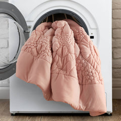 3-Piece Full/Queen Comforter Set,Pink