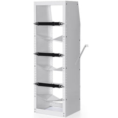 Refrigerant Tank Rack, with 3 x 30-50lb Bottle Tanks, Cylinder Tank Rack 14.56x12.99x1.96 in, Refrigerant Cylinder Rack Gas Cylinder Racks and Holders for Freon, Gases, Oxygen, Nitrogen