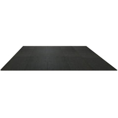 25 PCS 1/2 inch Thick Gym Floor Mats, 24" x 24" EVA Foam & Rubber Top Interlocking Workout Floor Mats with 100 sq.ft Coverage, Waterproof Exercise Puzzle Flooring for Gym, Home, Garage, Basement
