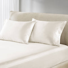 4 PCS Twin Luxury Sheet Set Ivory
