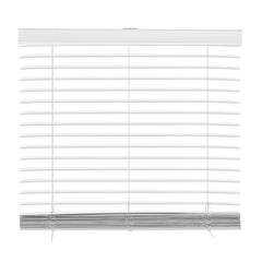 Faux Wood Blinds 2" Slat 34.5" W x 60" H Cordless Window Blinds and Shades White