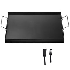 24x16 in Flat Top Griddle Carbon Steel Universal BBQ Grill Pan Cookware