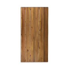 ZION INDUSTRIAL WOOD AND METAL RECTANGULAR DINING TABLE