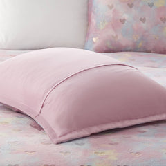 Metallic Printed Plush Comforter Set with Throw Pillow Full/Queen