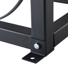 Refrigerant Tank Rack, with 2 x 30lbs and Other 3 Small Bottle Tanks, Cylinder Tank Rack 12.79x12.99x47.12 in, Refrigerant Cylinder Rack and Holders for Freon, Gases, Oxygen, Nitrogen