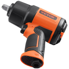 Air Impact Wrench 1/2" Square Drive 1400ft-lb Nut-busting Torque 90-120PSI