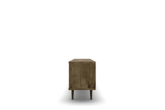 TV Stand in Rustic Brown