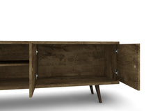 TV Stand in Rustic Brown