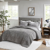 Full/Queen Fur Down Alternative Comforter Mini Set