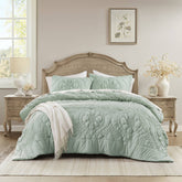 3-Piece Full/Queen Comforter Set,Sage
