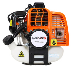 10 in 1 Multi-Functional Trimming Tool, 52CC 2-Cycle Garden Tool System with Gas Pole Saw, Hedge Trimmer, Grass Trimmer, and Brush Cutter EPA Compliant