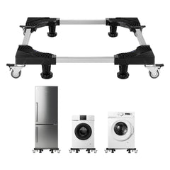 Fridge Stand Mobile Base 1100 lb 27.5-35.4 Inch Adjustable Furniture Dolly