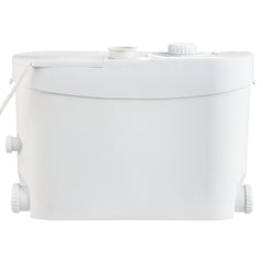 Macerator Pump, 700W, 9600 L/h Flow, 32.8 ft/10 m Head, Macerator Sewerage Sump Pump with 3 Water Inlets for Toilet, Basement, Kitchen, Sink, Shower, Bathtub Waste Water Disposal Upflush Machine