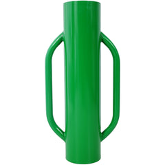 Iron Fence Post Driver, 37LB Metal Fence Post Driver with Handle, Heavy Duty T Post Pounder Rammer for Installing Fence Post ,green