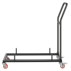 Folding Chair Rack Cart for 25 Chairs of 300 LBS L-shape Horizontal