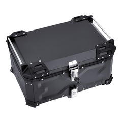 65L Motorcycle Top Case Universal Motorbike Tail Box with Leather Lining