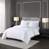 King/Cal King 100% Cotton Sateen Embroidered Comforter Set