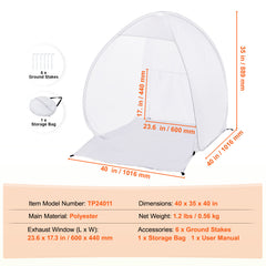 Spray Paint Shelter Portable Spray Paint Tent Booth 40x35x40 in Pop Up