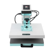 Heat Press Machine 15x15 in Slide Out Heat Transfer Machine T-Shirts Green