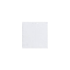 6-Piece 100% Cotton Quick Dry Diagonal Ribbed 6pcs Towel Set, White