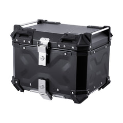45L Motorcycle Top Case Universal Motorbike Tail Box with Leather Lining