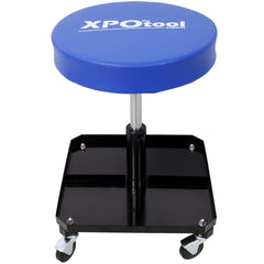 250 LBS Rolling Pneumatic Creeper Garage,Adjustable Mechanic Stool with Tool Tray Storage
