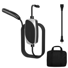 Level 1/2 Tesla Charger 16A Portable EV Charger 25 ft Cable 120V-240V NEMA 6-20P