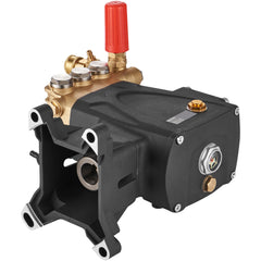 Pressure Washer Pump, 1" Shaft Horizontal Triplex Plunger, 4400 PSI, 4 GPM Flow, Replacement Power Washer Pumps Kit, Parts Washer Pump, Compatible with Simpson MorFlex Models 40224, 40225, 40226