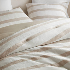 3-Piece King/Cal King Yarn-dyed striped comforter