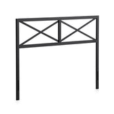 Taylor Metal Headboard, Cal King, Black