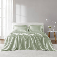 6 PCS Queen Luxury Sheet Set Sage