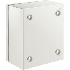 NEMA Steel Enclosure, 12 x 10 x 6'' NEMA 4X Steel Electrical Box, IP66 Waterproof & Dustproof, Outdoor/Indoor Electrical Junction Box, with Mounting Plate