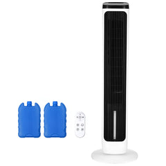 40" Oscillating Tower Fan 24H Timer 23.3 ft/s High Velocity with Remote Control