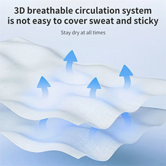 Cooling Breathable Tofu Pillows-Sky Blue(1pack)
