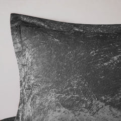 King/Cal King Velvet Comforter Set with Throw Pillow
