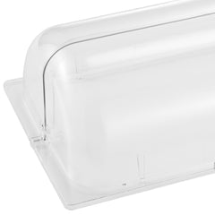 Countertop Food Serving Display Container 5 Pan Condiment Dispenser with Lid