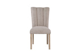 STONE DINING CHAIR - BEIGE KIT OF 2