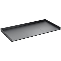 Washer Dryer Countertop, 27.5" Depth x 54" Width, Washer Dryer Wood Top for Laundry Room Organization with Edge Rails (Black)